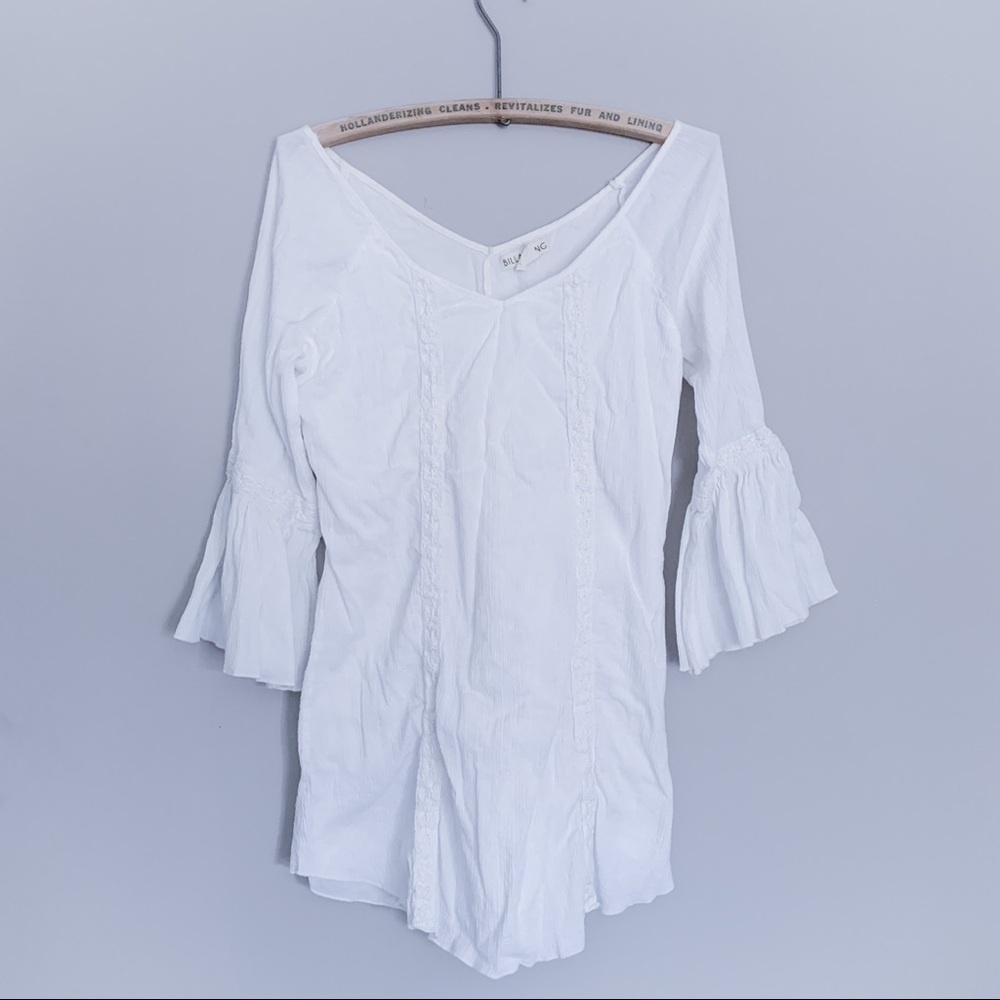 Billabong Boho Tunic White Shirt